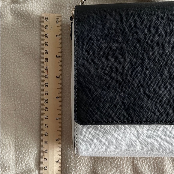 Kate Spade NWOT Elegant Black and White Crossbody Bag - Picture 11 of 15